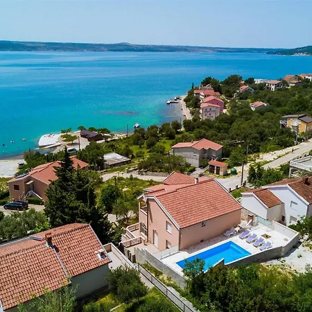 My Dalmatia - Sea View Maja With Private Heated Pool * 马斯莱尼察